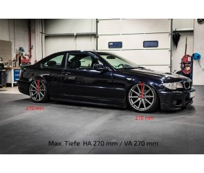 TA Technix Gewindefahrwerk Deep  für BMW 316ci Typ E46 (Coupé) 